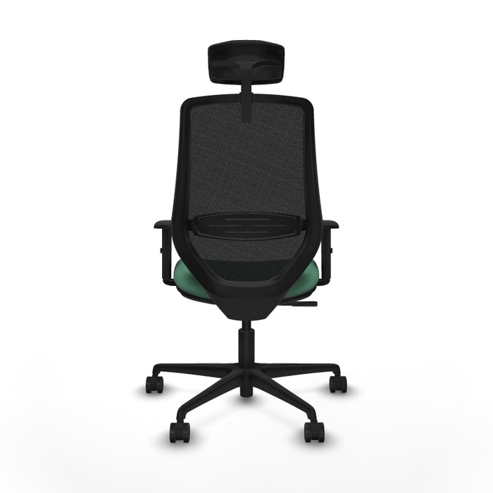 Chaise de Bureau Piqueras y Crespo D036N2W Vert émeraude