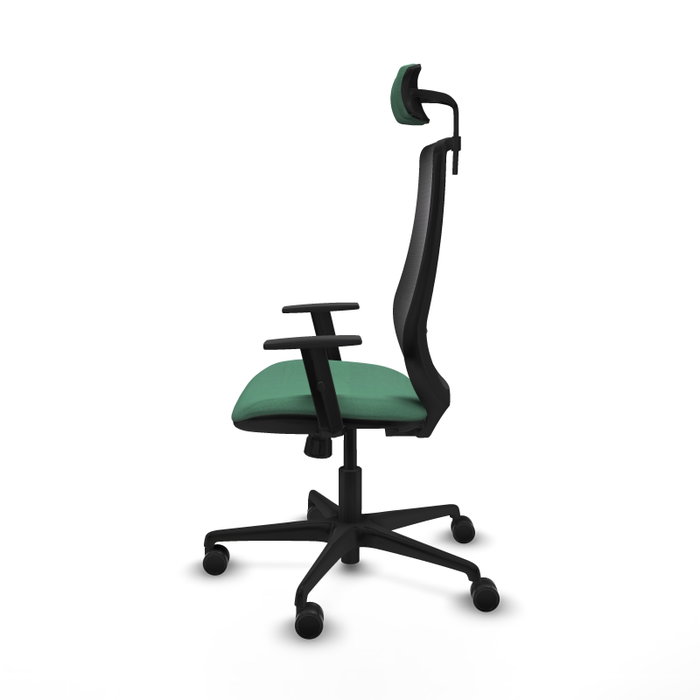 Chaise de Bureau Piqueras y Crespo D036N2W Vert émeraude