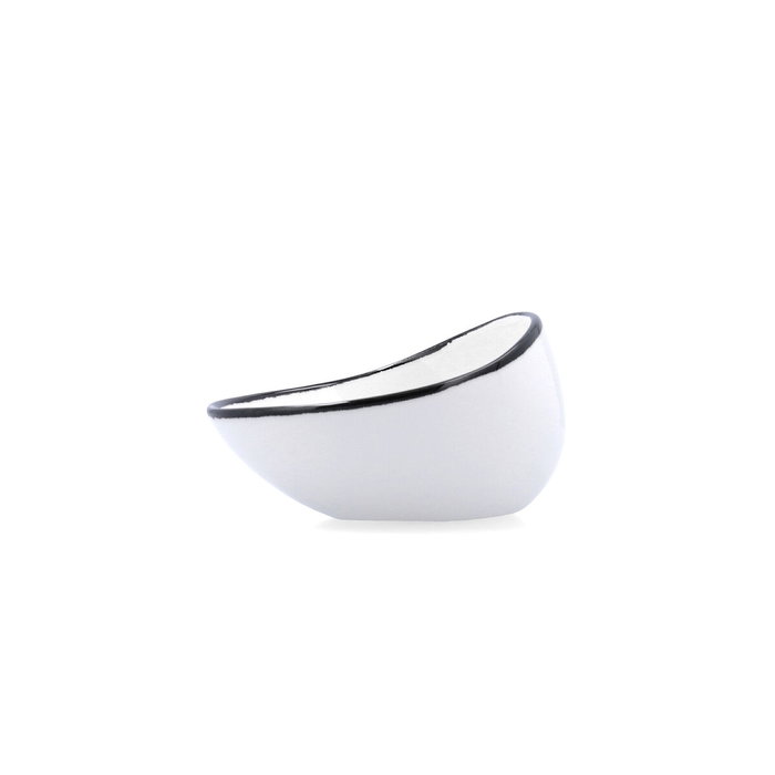 Bol Ariane Vital Filo Blanc Noir Céramique 12,5 cm (8 Unités) Bol Ariane Vital Filo Blanc Noir Céramique 12,5 cm (8 Unités)
