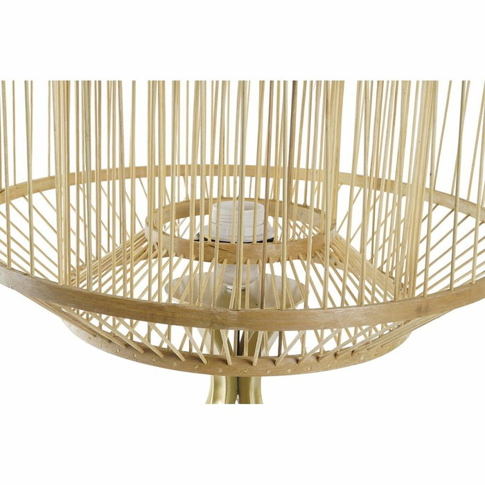 Écran de lampe DKD Home Decor Naturel Bambou 40 x 40 x 28 cm Écran de lampe DKD Home Decor Naturel Bambou 40 x 40 x 28 cm