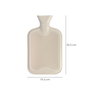 ORYX Bouillotte 2 Litres avec Housse en Tricot Couleurs Assorties
