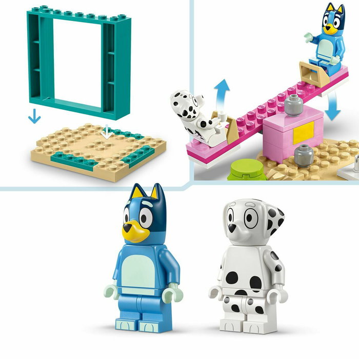 LEGO Bluey 11201 Bluey et Chloé à l'Aire de Jeux
