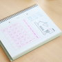 Milan Cahier A5 à spirales vert, 80 feuilles quadrillées, Collection 430