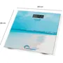 Little Balance Pese-personne USB-C Caraibes, 180 kg max, Précision 100 g, Écran LCD, Plateau Verre Trempé 28x28 cm, Batterie Li-ion Rechargeable, Plastique Recyclé