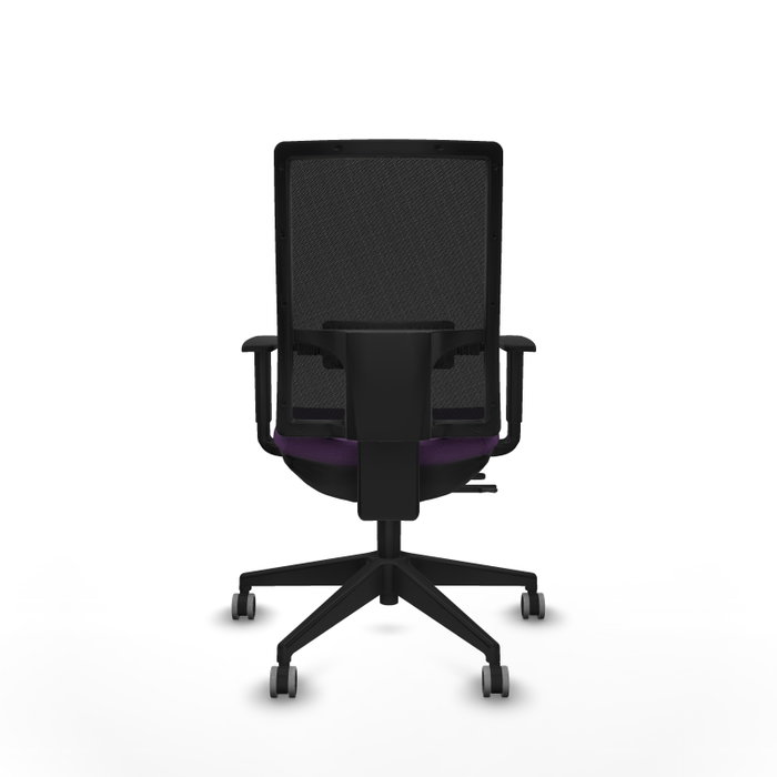 Piqueras y Crespo Chaise de Bureau Horna, Violet et Noir Piqueras y Crespo Chaise de Bureau Horna, Violet et Noir