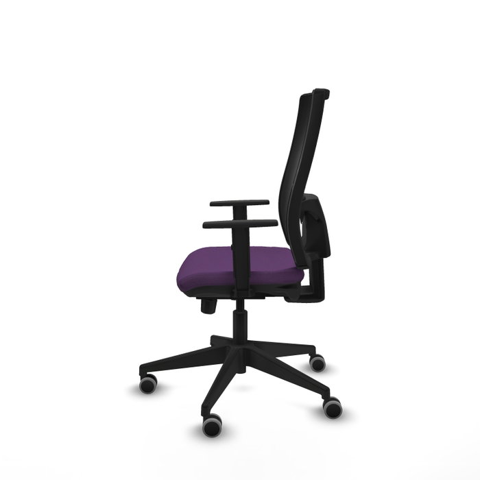 Piqueras y Crespo Chaise de Bureau Horna, Violet et Noir Piqueras y Crespo Chaise de Bureau Horna, Violet et Noir