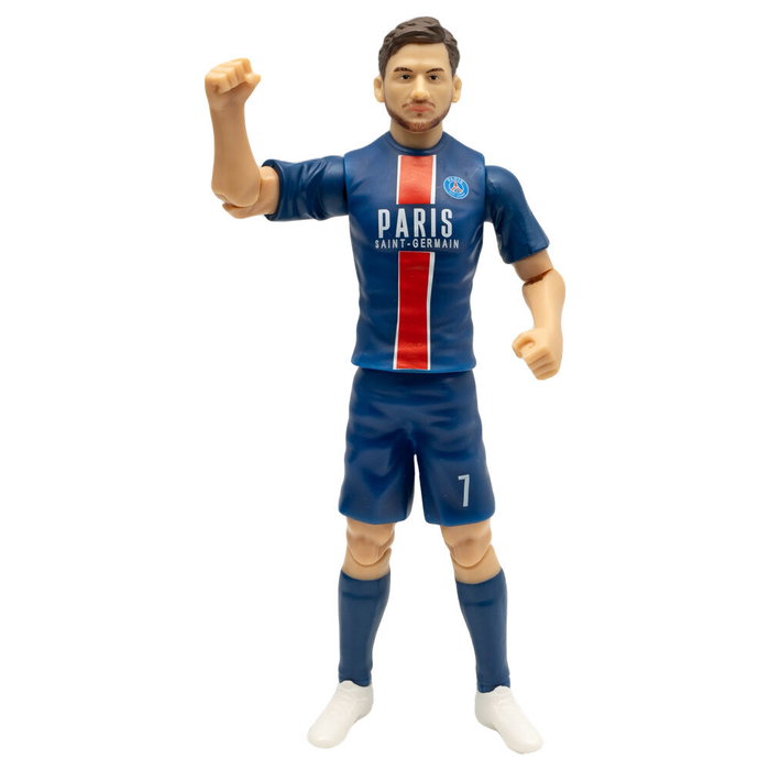 BANBO TOYS Figure d'Action Kvaratskhelia PSG 20 cm Articulée - Joueur de Football