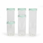 Livoo Set de 5 bocaux de conservation MEN399 - 450 ml