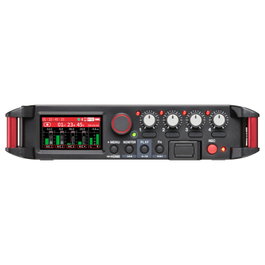 TASCAM FR-AV4 Enregistreur de terrain 4 canaux 32 bits flottant avec mixeur, code temporel et synchro HDMI