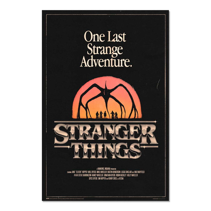 ERIK Poster Stranger Things - Affiche décorative 91.5 x 61 cm sur papier brillant haute qualité 150 g ERIK Poster Stranger Things - Affiche décorative 91.5 x 61 cm sur papier brillant haute qualité 150 g