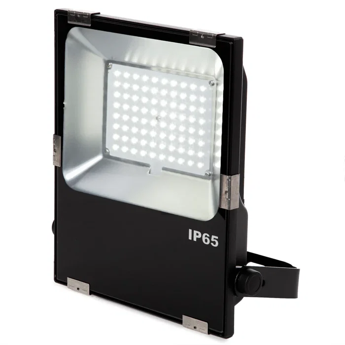 Projecteur LED Slimline 60W 10200Lm CRI Elevé IP65 6000K, 100000H de Durée de Vie, Alimentation à l'État Solide, Angle 120°, Régulation TRIAC