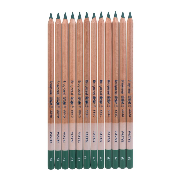 Bruynzeel Design crayon pastel Vert Foncé #61 Bruynzeel Design crayon pastel Vert Foncé #61