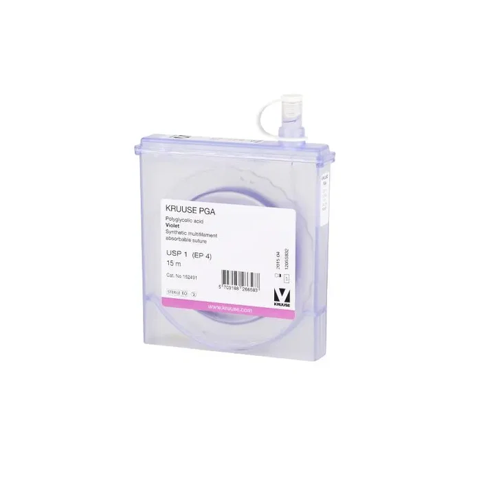 Kruuse Suture en cassette PGA 1 15m Violette Kruuse Suture en cassette PGA 1 15m Violette