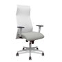Piqueras y Crespo Chaise de Bureau Albacete Blanc et Gris clair