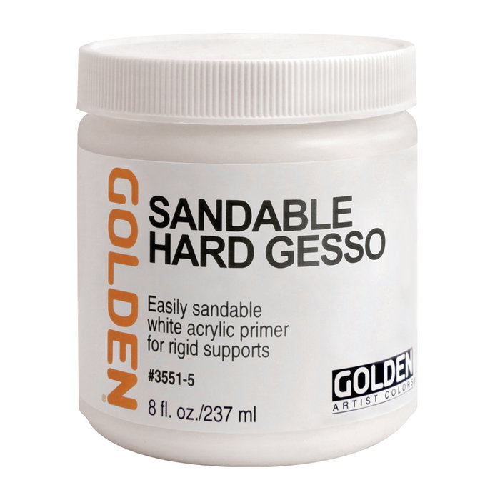 Golden Sandable Hard Gesso 237 ml Golden Sandable Hard Gesso 237 ml