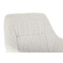 Chaise DKD Home Decor Beige Polyester Métal 59,5 x 60,5 x 78 cm