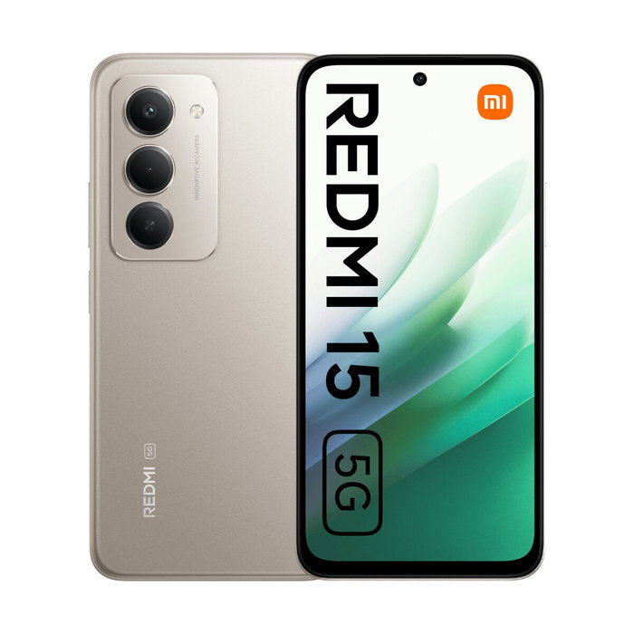 Smartphone Xiaomi REDMI 15 5G 8-256 GY 6,9" Octa Core Qualcomm Snapdragon 6 Gen 3 8 GB RAM 256 GB Gris