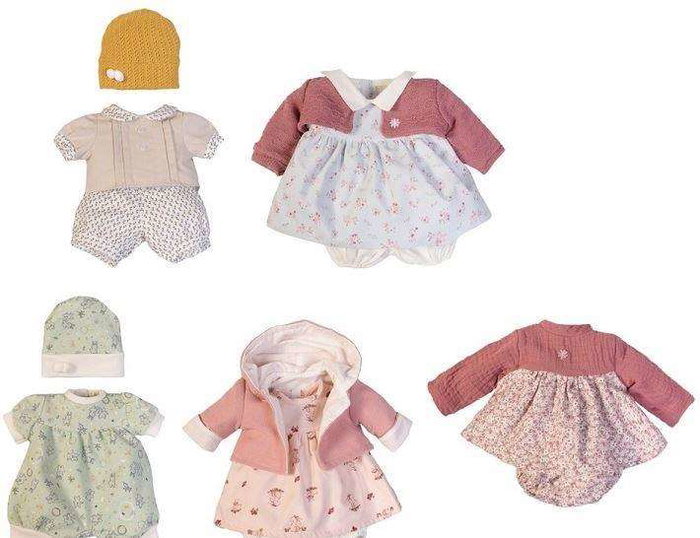 Antonio Juan Vêtements pour poupées de 42 cm - Modèles assortis