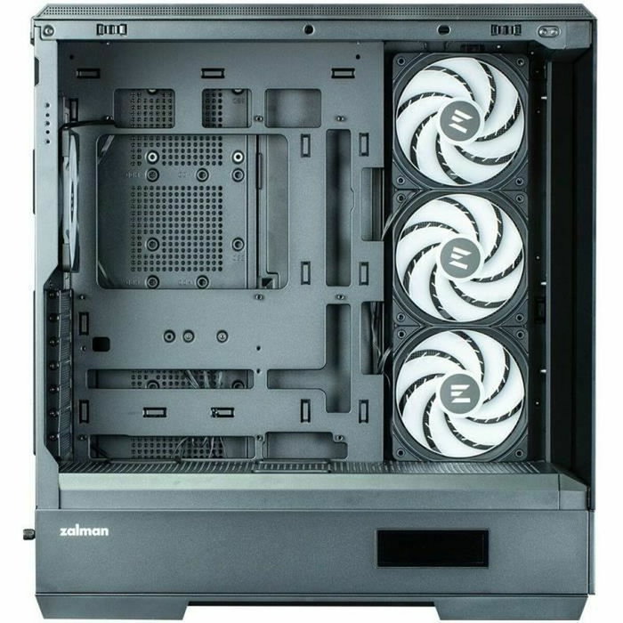 Zalman P50 DS Boîtier PC Moyen Tour Noir en Verre Trempé