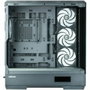 Zalman P50 DS Boîtier PC Moyen Tour Noir en Verre Trempé
