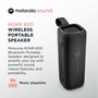 Haut-parleurs bluetooth portables Motorola ROKR 600 30 W Noir