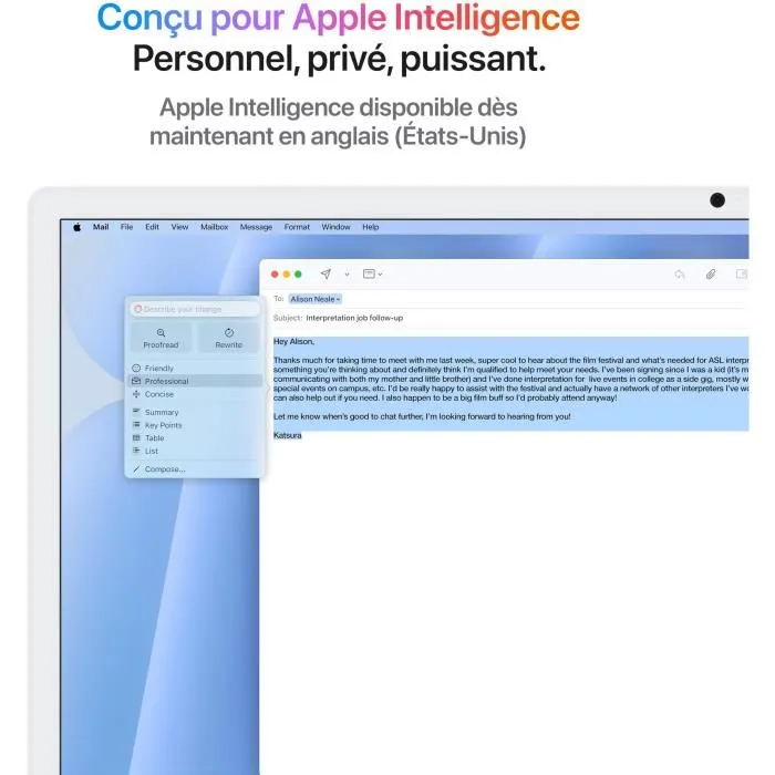 Apple iMac 24 pouces - Écran Retina 4,5K, Puce M4 (10 cœurs CPU/GPU), 16 Go RAM, 512 Go SSD, Bleu (2024) Apple iMac 24 pouces - Écran Retina 4,5K, Puce M4 (10 cœurs CPU/GPU), 16 Go RAM, 512 Go SSD, Bleu (2024)