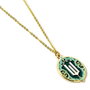 THE CARAT SHOP Collier W Wicked avec émail vert et cristaux