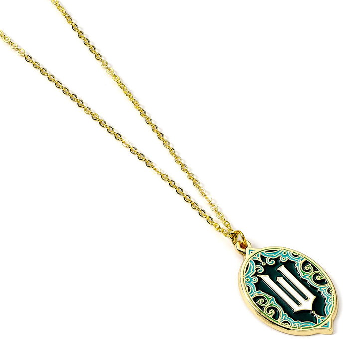 THE CARAT SHOP Collier W Wicked avec émail vert et cristaux