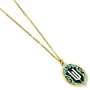 THE CARAT SHOP Collier W Wicked avec émail vert et cristaux