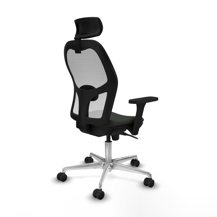 Piqueras y Crespo Chaise de Bureau avec Appui-tête Jorquera 3D086N2 Noir Piqueras y Crespo Chaise de Bureau avec Appui-tête Jorquera 3D086N2 Noir