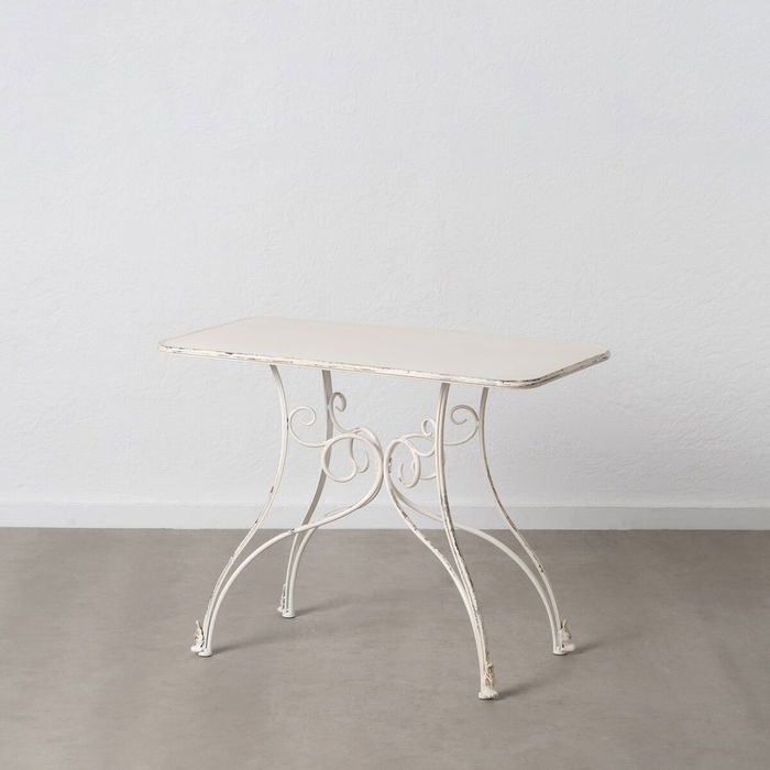 Meuble d'Entrée Crème 100 x 52 x 76 cm