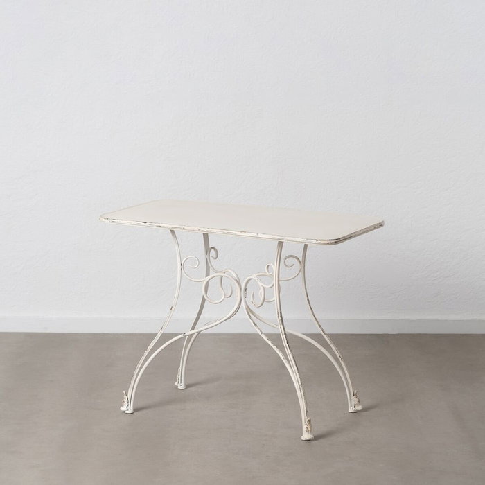 Meuble d'Entrée Crème 100 x 52 x 76 cm