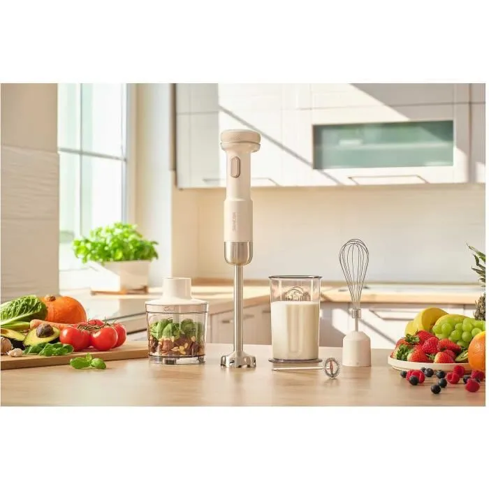 Sencor SHB 9130WH Mixeur plongeant sans fil, Blanc