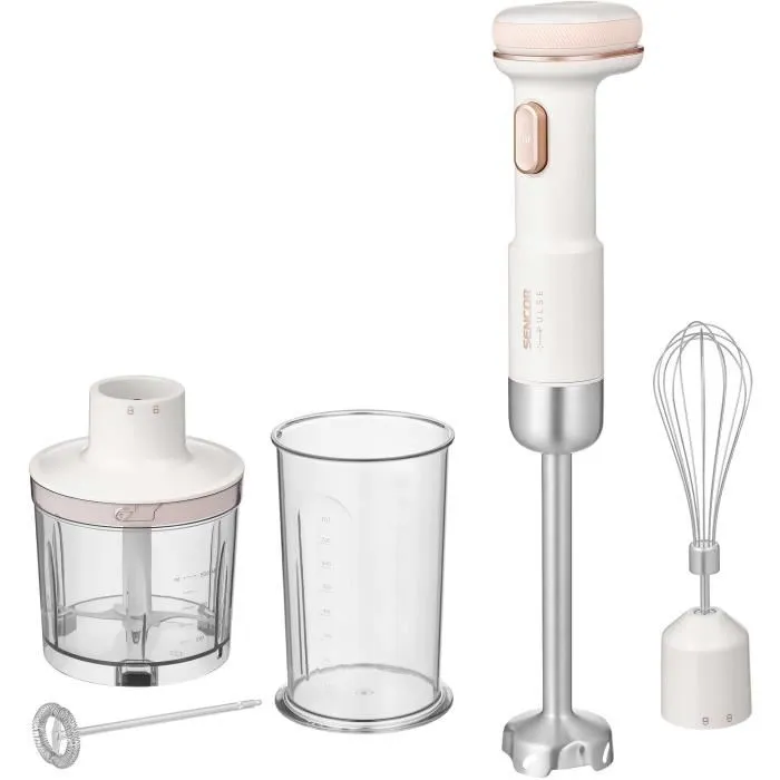 Sencor SHB 9130WH Mixeur plongeant sans fil, Blanc