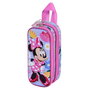 Trousse Fourre-Tout Double Minnie Mouse Rose