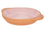 La Dehesa Cazuela en terre cuite ronde avec anses 20 cm rose et marron (Set de 8)