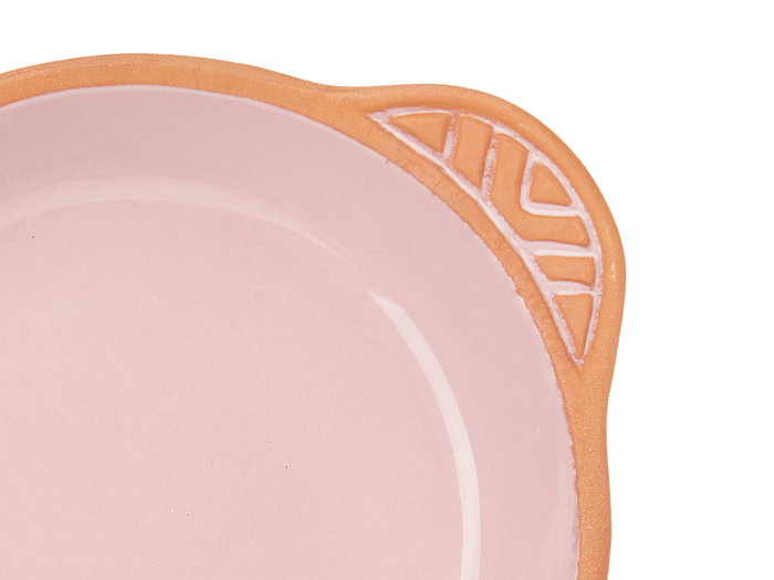 La Dehesa Cazuela en terre cuite ronde avec anses 20 cm rose et marron (Set de 8) La Dehesa Cazuela en terre cuite ronde avec anses 20 cm rose et marron (Set de 8)