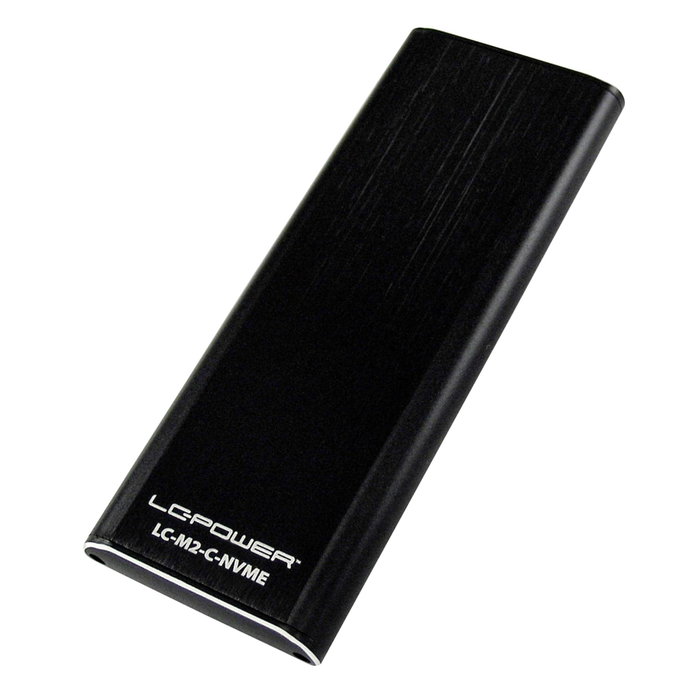 LC-Power LC-M2-C-NVME Boîtier pour SSD M.2 USB 3.1 Gen. 2 Type C LC-Power LC-M2-C-NVME Boîtier pour SSD M.2 USB 3.1 Gen. 2 Type C