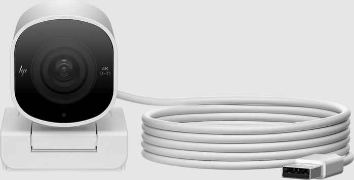 HP Caméra de streaming 4K HP 960 Argent
