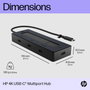 HP Concentrateur USB-C HP 4K Noir