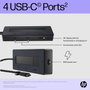 HP Concentrateur USB-C HP 4K Noir