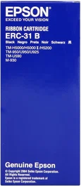 Epson ERC-31B Carte cadeau banane Ruban nylon noir (C43S015369)