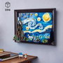 LEGO Ideas Vincent van Gogh - La Nuit Étoilée, Reproduction de Tableau sur Toile