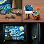 LEGO Ideas Vincent van Gogh - La Nuit Étoilée, Reproduction de Tableau sur Toile