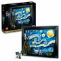 LEGO Ideas Vincent van Gogh - La Nuit Étoilée, Reproduction de Tableau sur Toile