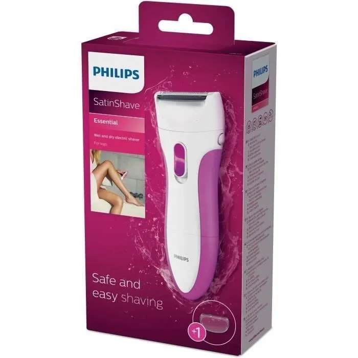 Philips HP6341/00 SatinShave Essential Blanc / Violet Philips HP6341/00 SatinShave Essential Blanc / Violet