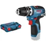 Bosch Professional Perceuse-visseuse sans fil GSR 12V-35 FC Flexiclic 35 Nm, moteur sans charbon, système FlexiClick, compacte, sans batterie ni chargeur, dans L-Boxx 102