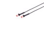 Lanview Câble de raccordement Ethernet CAT6A U/FTP 3 mètres Noir - Gainé Flexible LSZH, Compatible 10 Gbps, Angle à 90°, RJ45