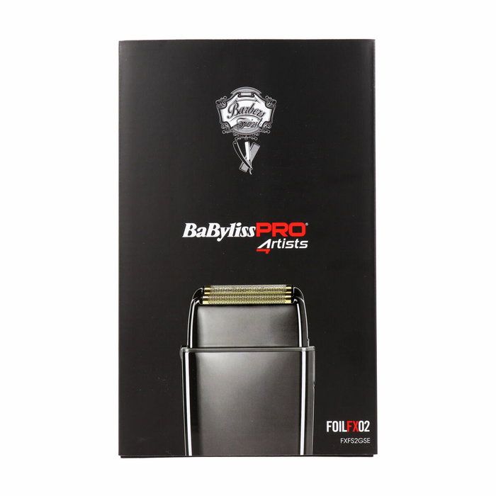 Babyliss Tondeuse Barbe Professionnelle FX02 Gunmetal avec Moteur DC et Système Double Lame Flottante - Grunsteel Metal