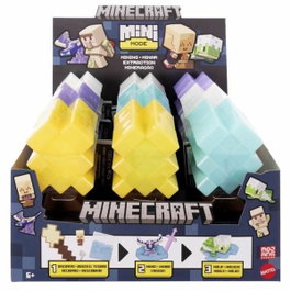 Mattel Minecraft Têtes Modulables - Assortiment de figurines (modèle aléatoire)